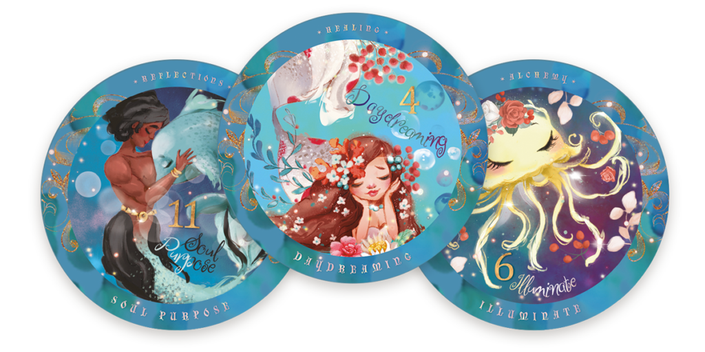 Magical Mermaid Oracle 3-Card Spread